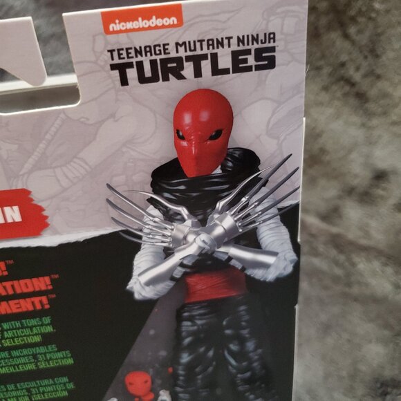 Loyal Subjects BST AXN FOOT ASSASSIN RED Teenage Mutant Ninja Turtles - Picture 6 of 8